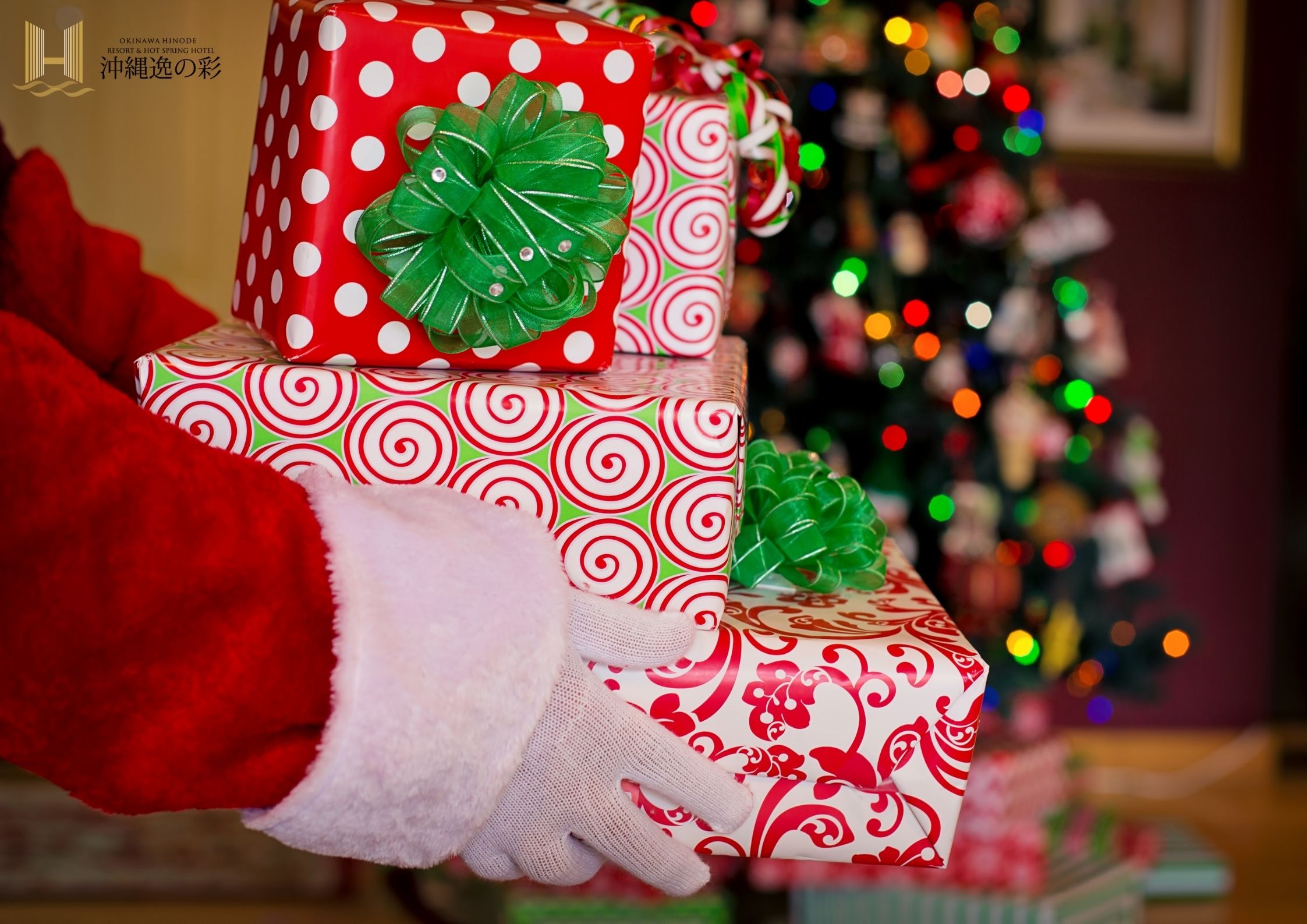 発光赤色の鉄芸サンタクロースはクリスマスの日に飾りをつけます