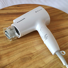 Nano care hair dryers are fully equipped 